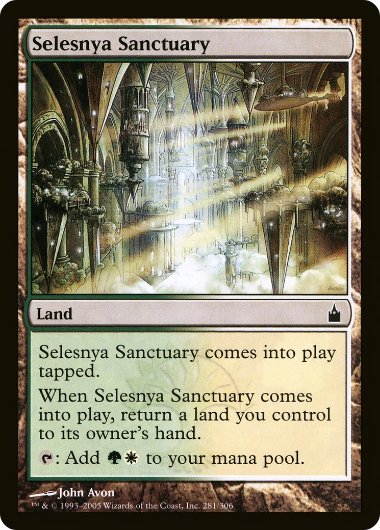 Selesnya Sanctuary — Ravnica: City of Guilds — Magic: The Gathering