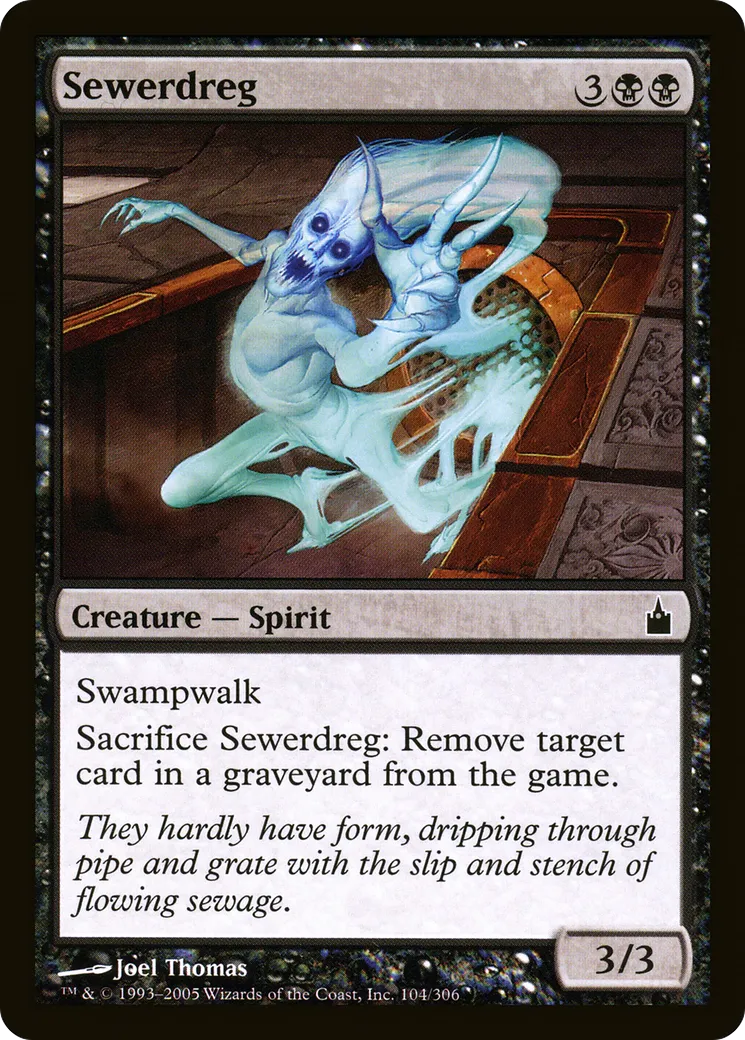 Sewerdreg — Ravnica: City of Guilds — Magic: The Gathering