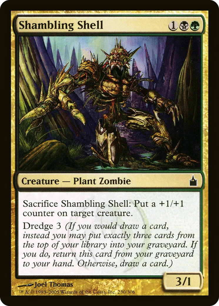 Carapace chavirante — Ravnica: City of Guilds — Magic: The Gathering