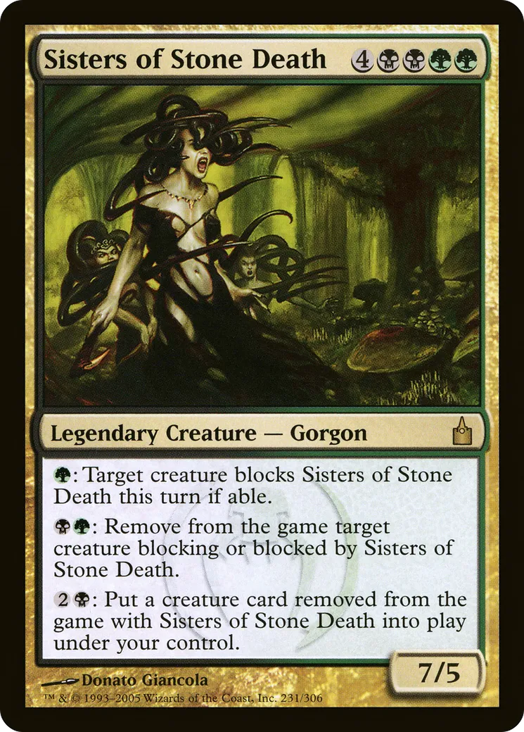 Sisters of Stone Death — Ravnica: City of Guilds — Magic: The Gathering