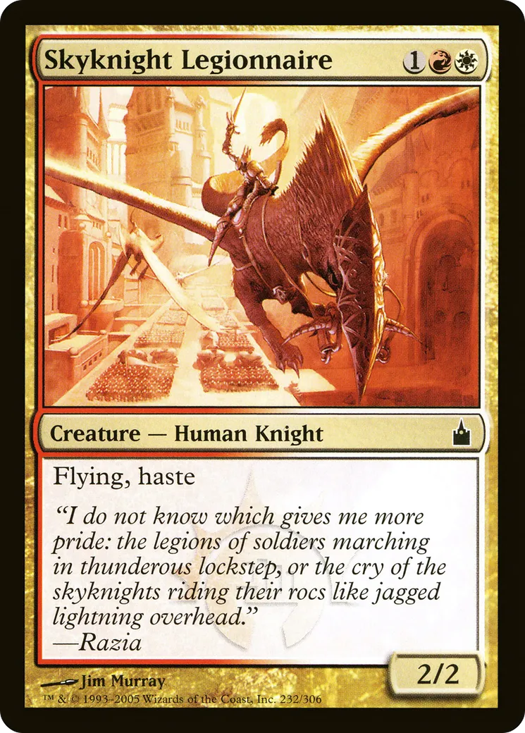 Légionnaire chevalier céleste — Ravnica: City of Guilds — Magic: The Gathering