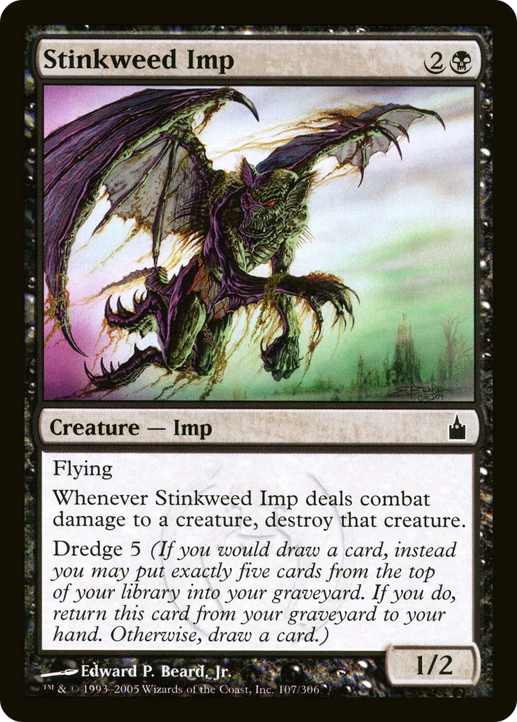 Stinkweed Imp — Ravnica: City of Guilds — Magic: The Gathering