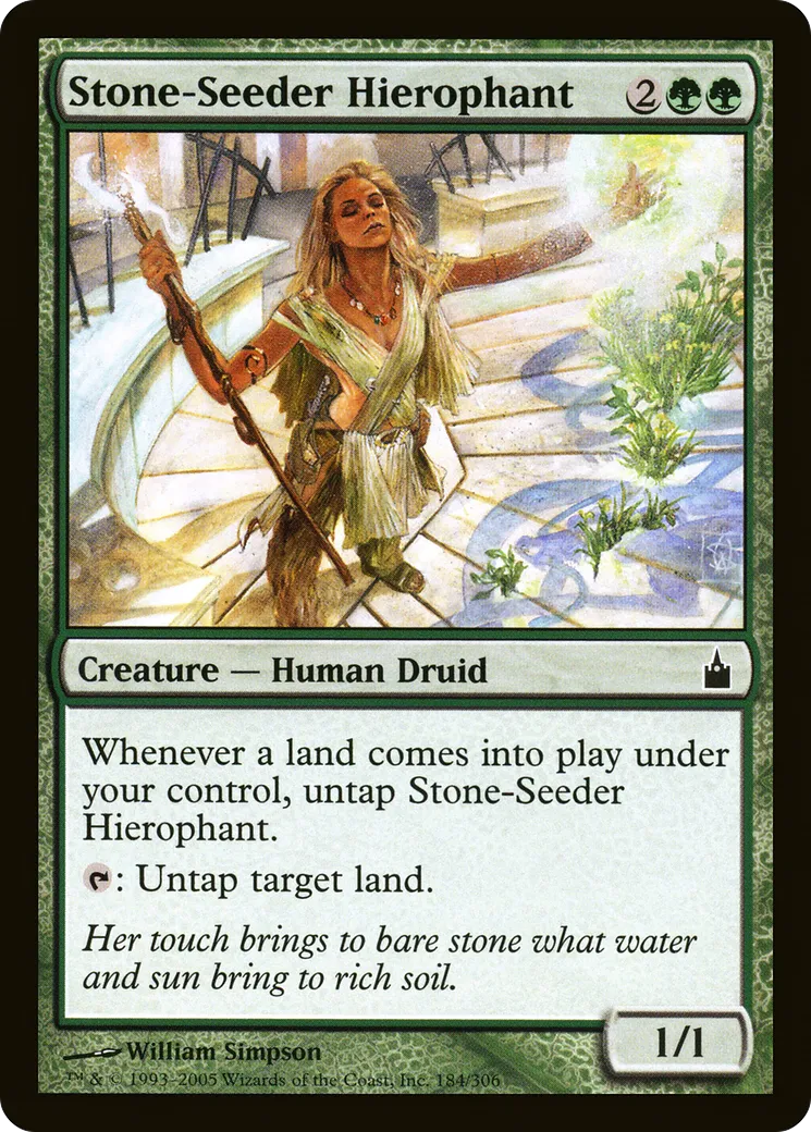 Stone-Seeder Hierophant — Ravnica: City of Guilds — Magic: The Gathering