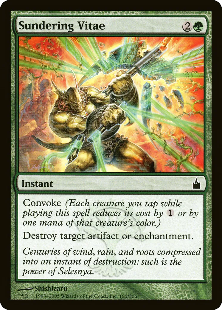 Sundering Vitae — Ravnica: City of Guilds — Magic: The Gathering
