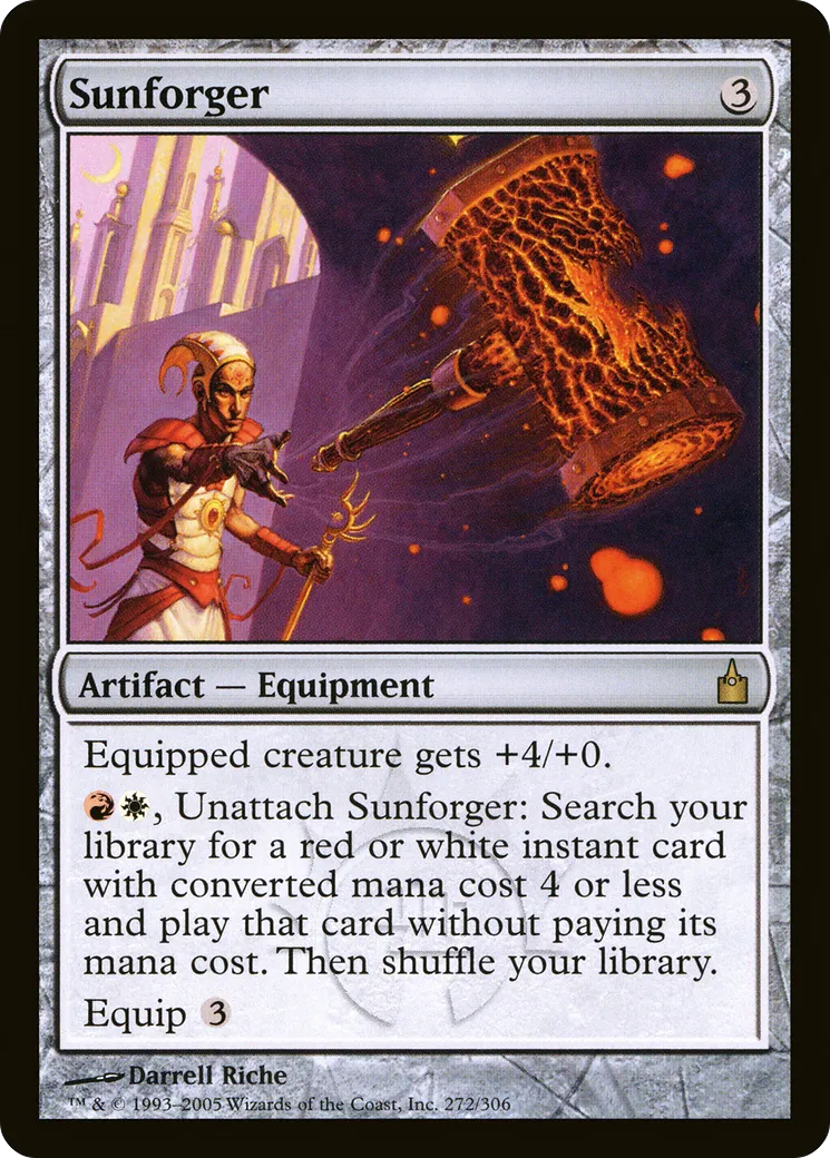 Sunforger — Ravnica: City of Guilds — Magic: The Gathering