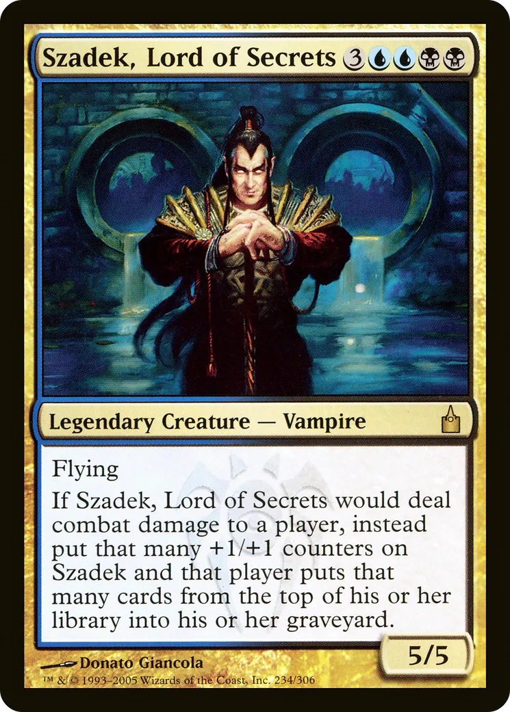 Szadek, Lord of Secrets — Ravnica: City of Guilds — Magic: The Gathering