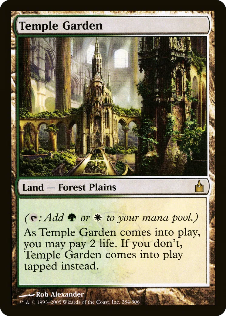 Temple Garden — Ravnica: City of Guilds — Magic: The Gathering