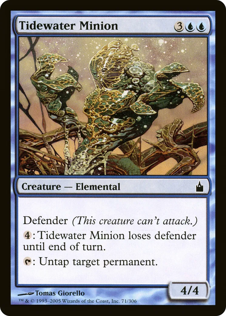 Tidewater Minion — Ravnica: City of Guilds — Magic: The Gathering