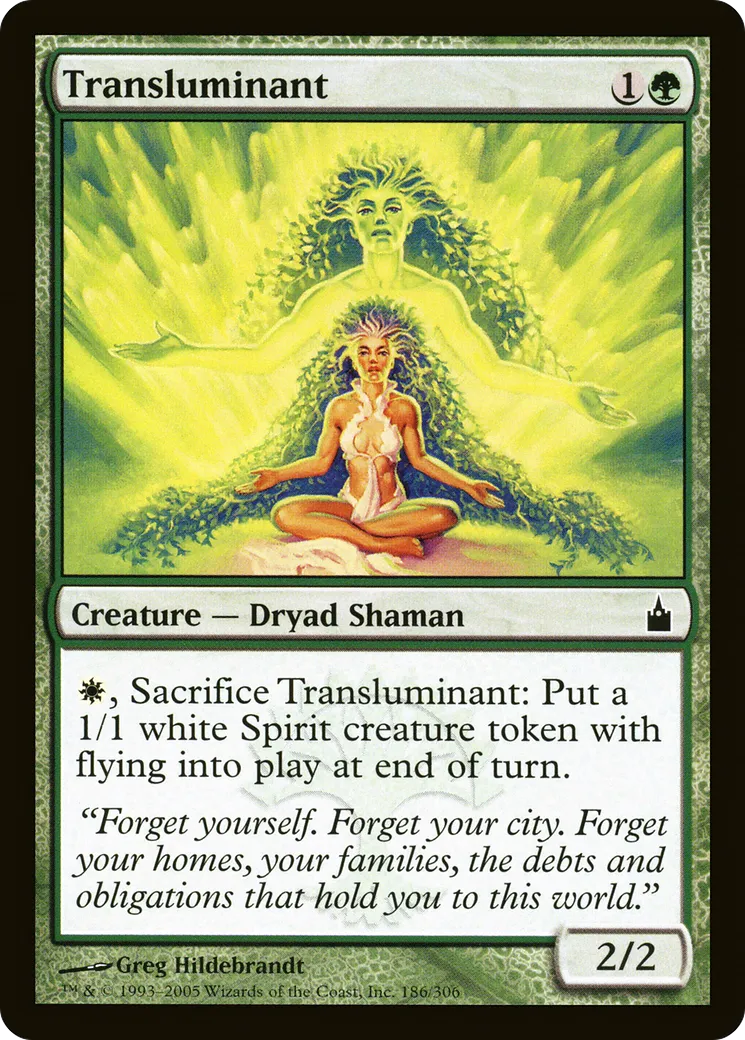 Transluminant — Ravnica: City of Guilds — Magic: The Gathering
