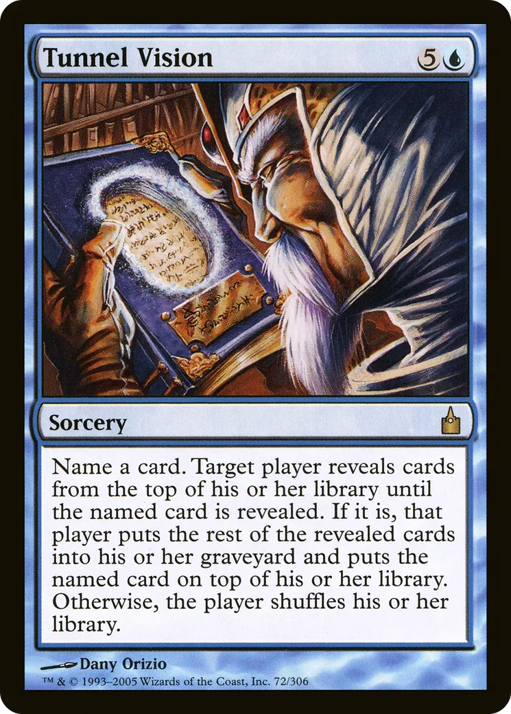 Tunnel Vision — Ravnica: City of Guilds — Magic: The Gathering