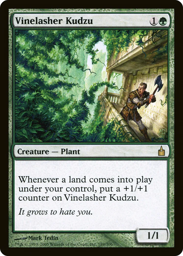 Kudzu fouettevigne — Ravnica: City of Guilds — Magic: The Gathering