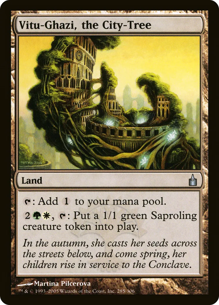 Vitu-Ghazi, la Citarborescence — Ravnica: City of Guilds — Magic: The Gathering