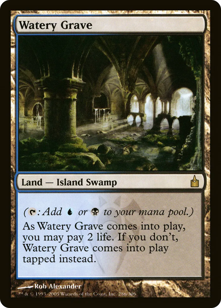 Watery Grave — Ravnica: City of Guilds — Magic: The Gathering