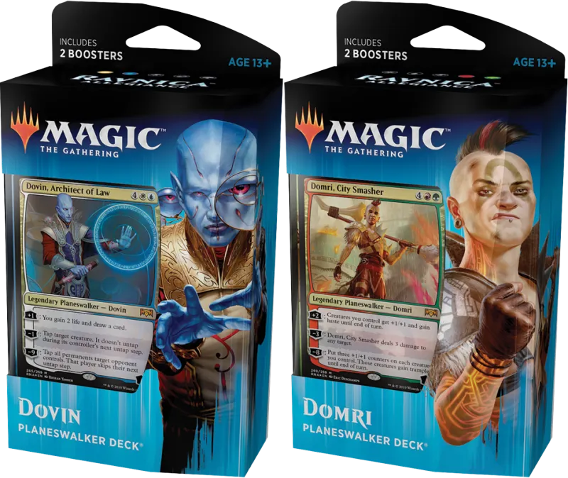 Ravnica Allegiance Planeswalker Deck Display — Ravnica Allegiance — Magic: The Gathering