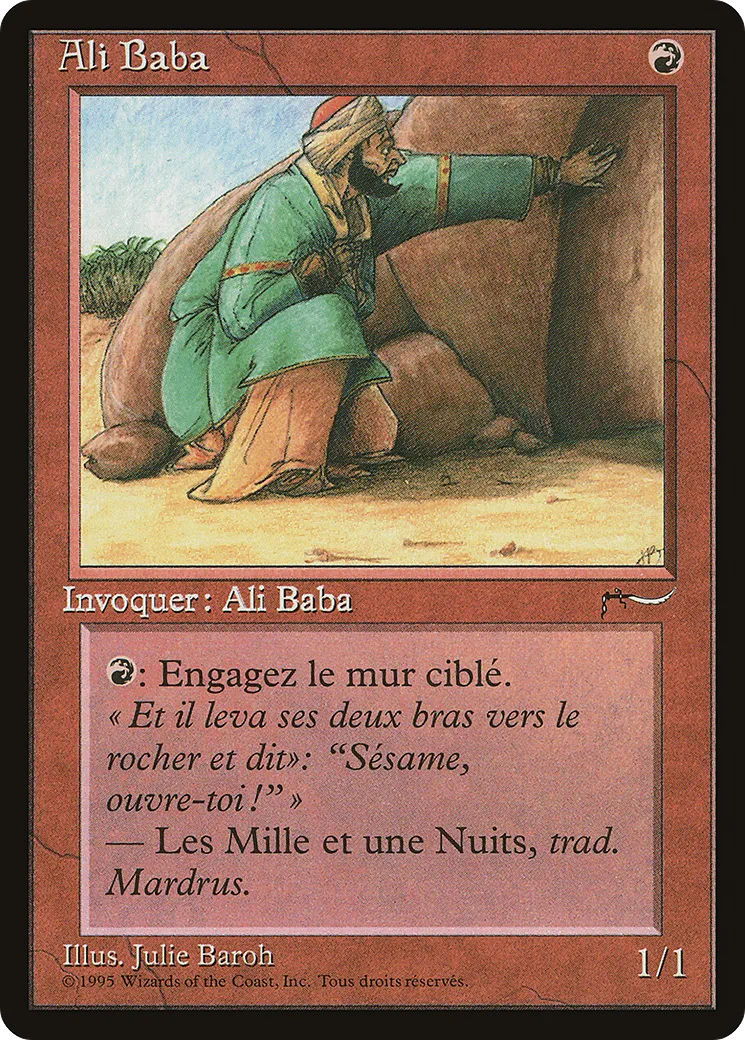 Ali Baba — Renaissance — Magic: The Gathering