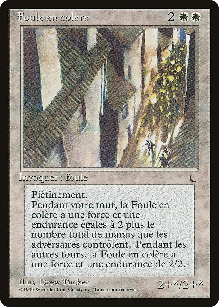 Angry Mob — Renaissance — Magic: The Gathering