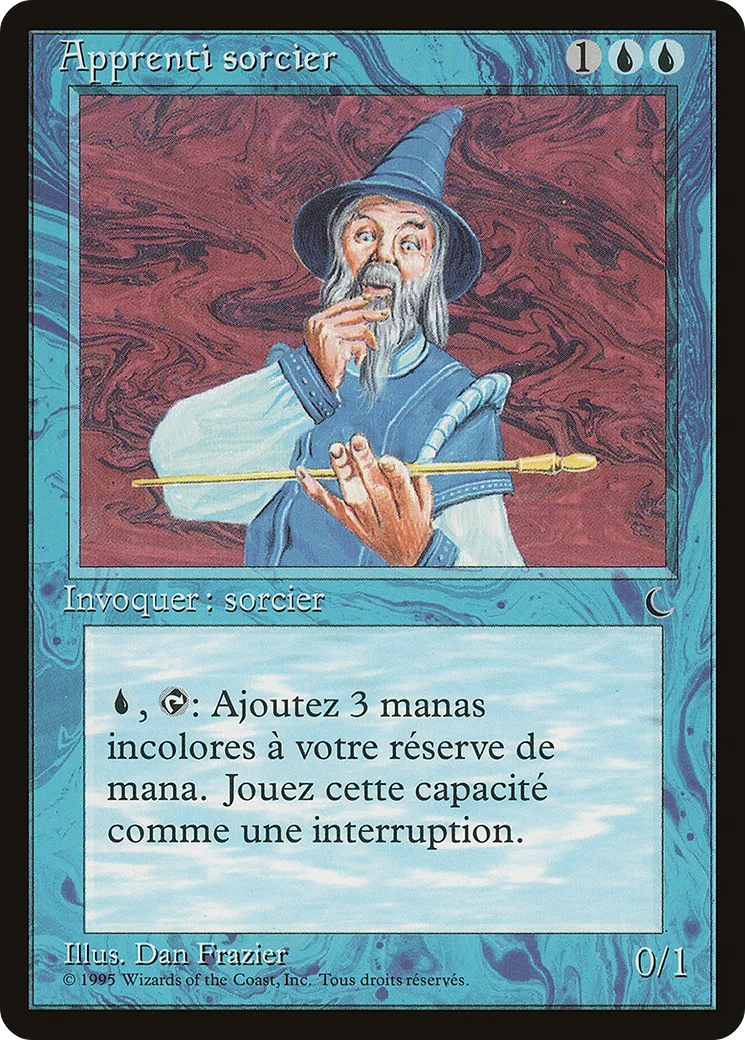 Apprentice Wizard — Renaissance — Magic: The Gathering