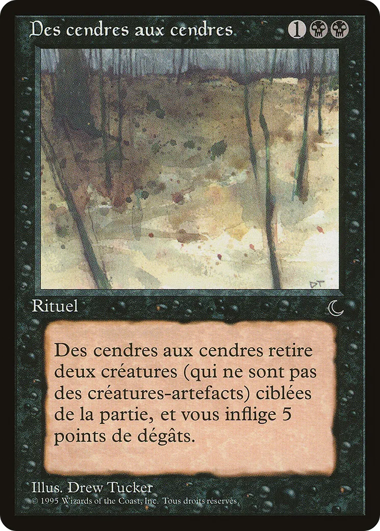 Ashes to Ashes — Renaissance — Magic: The Gathering