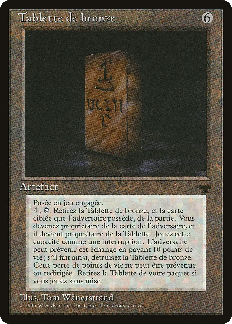 Tablette de bronze — Renaissance — Magic: The Gathering