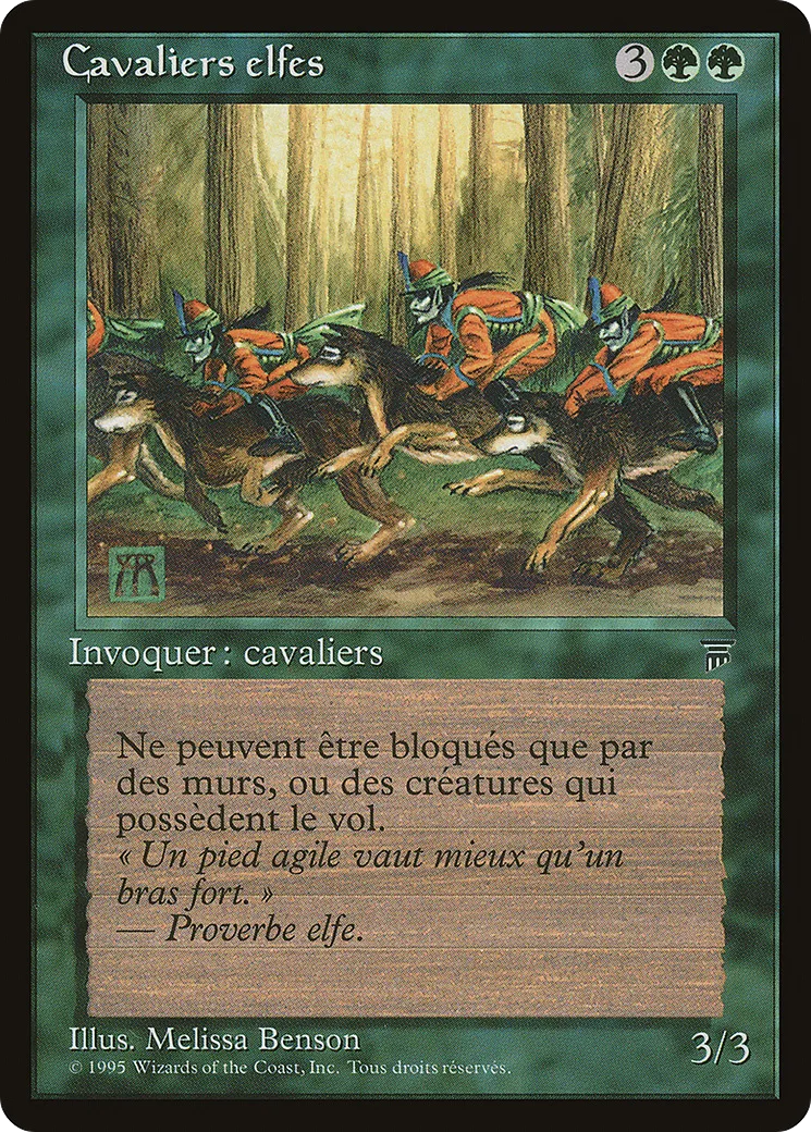 Elven Riders — Renaissance — Magic: The Gathering