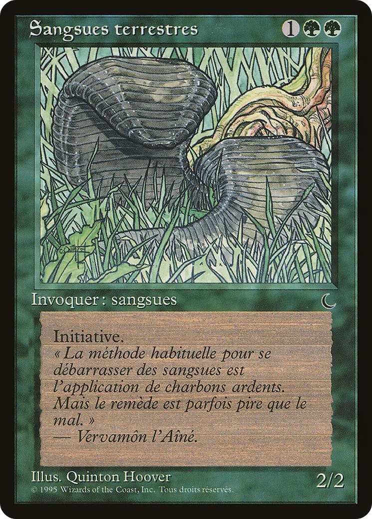 Land Leeches — Renaissance — Magic: The Gathering