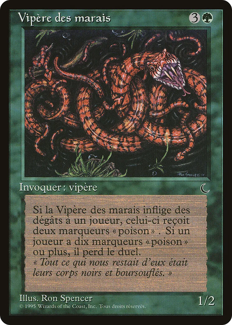 Marsh Viper — Renaissance — Magic: The Gathering