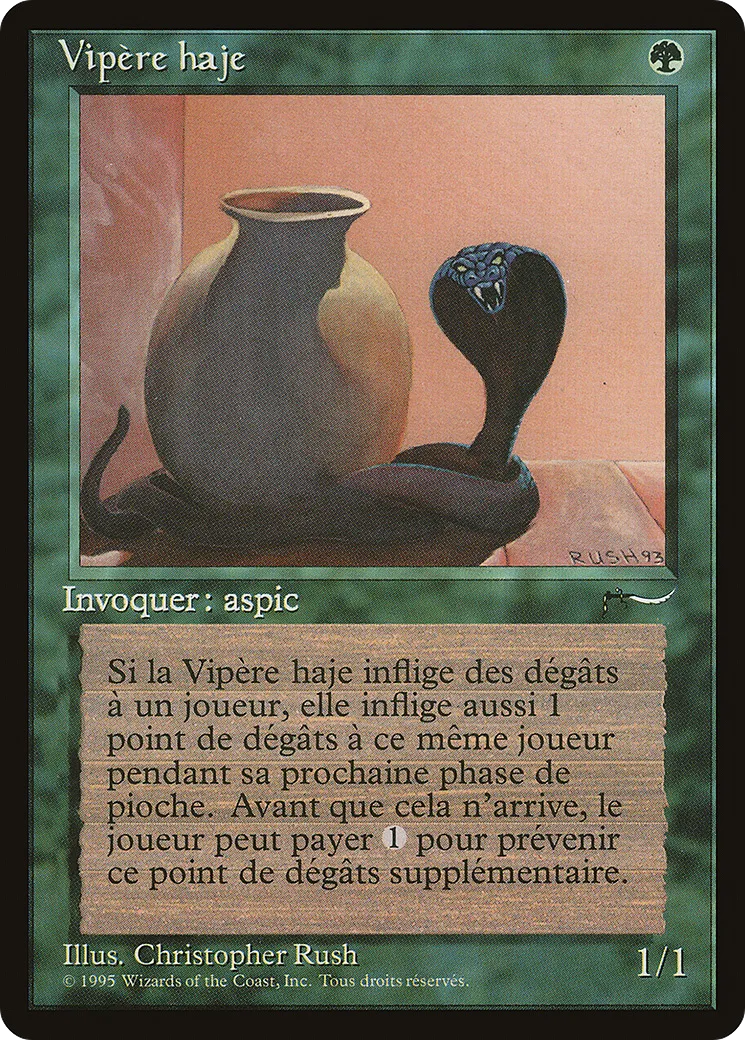 Vipère haje — Renaissance — Magic: The Gathering
