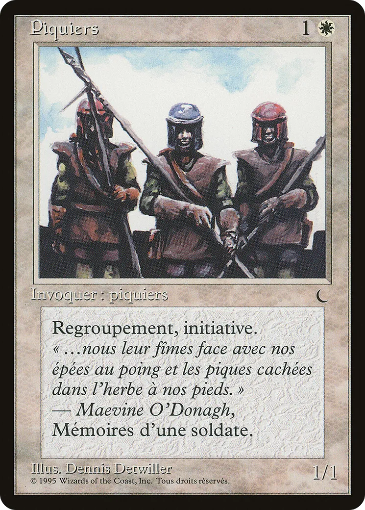 Piquiers — Renaissance — Magic: The Gathering