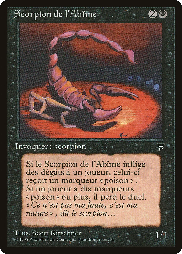 Scorpion de l'Abîme — Renaissance — Magic: The Gathering