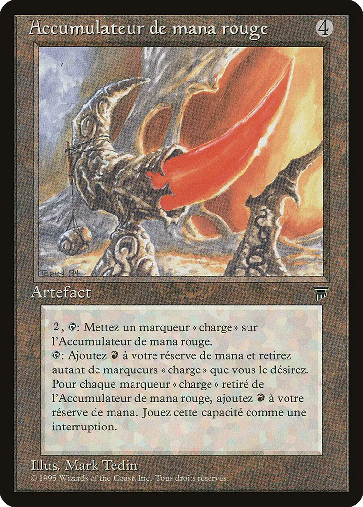 Red Mana Battery — Renaissance — Magic: The Gathering