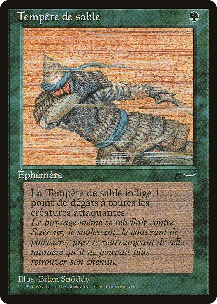 Tempête de sable — Renaissance — Magic: The Gathering