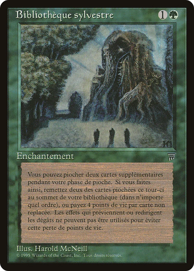 Bibliothèque sylvestre — Renaissance — Magic: The Gathering