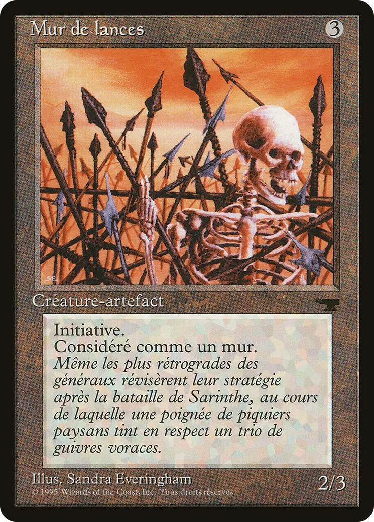 Mur de lances — Renaissance — Magic: The Gathering