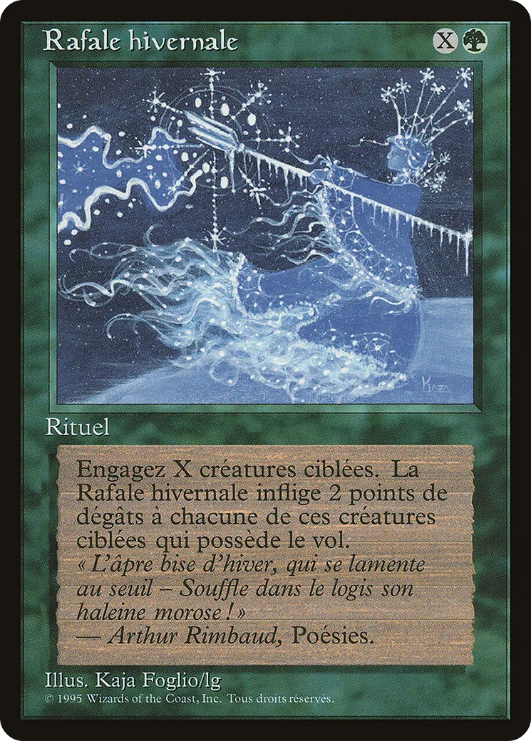Winter Blast — Renaissance — Magic: The Gathering