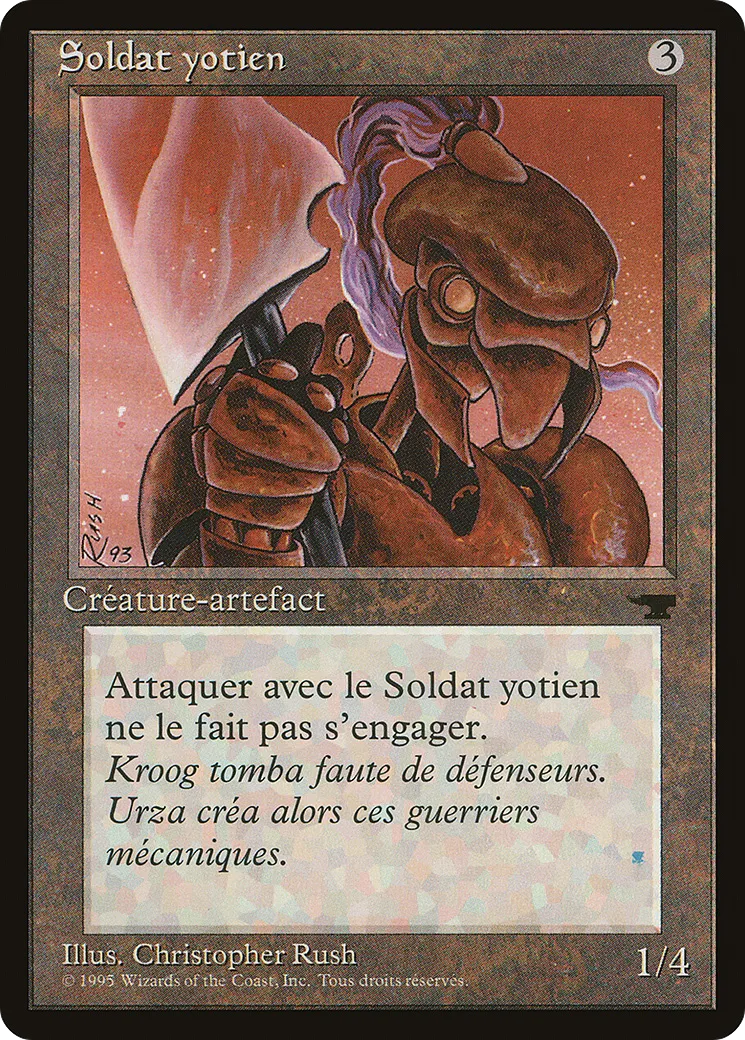 Soldat yotien — Renaissance — Magic: The Gathering