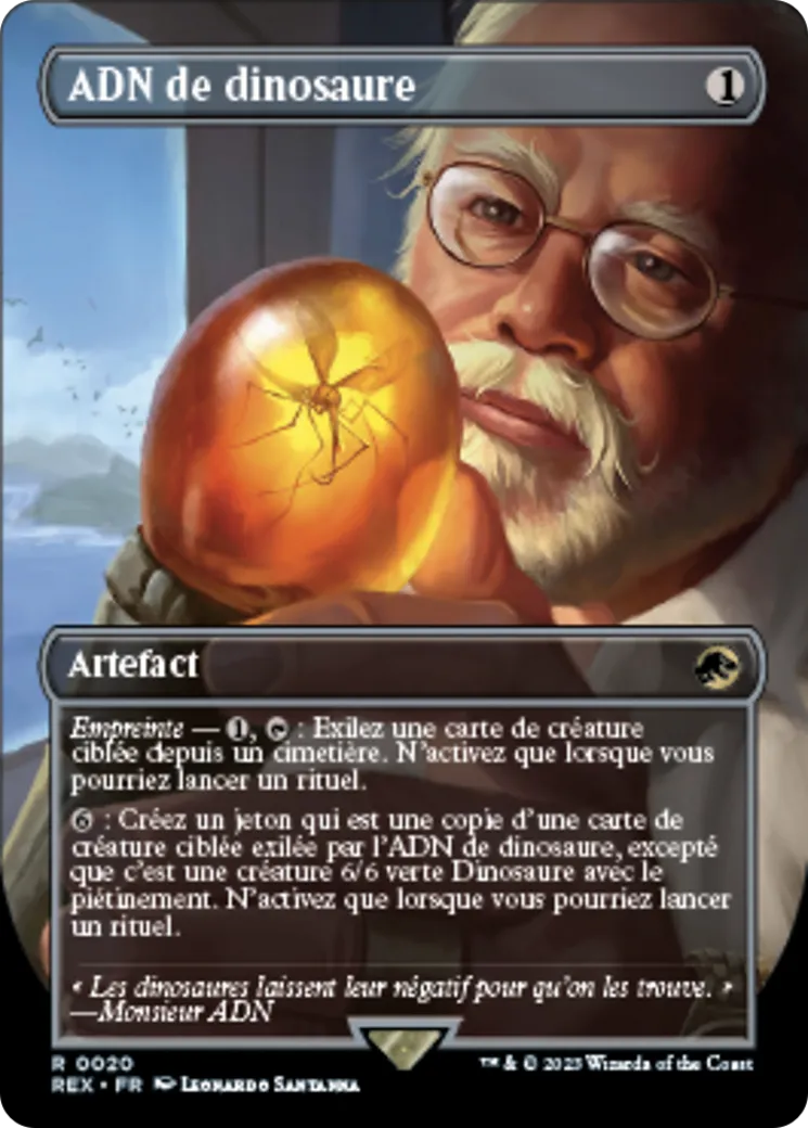 ADN de dinosaure — Jurassic World Collection — Magic: The Gathering