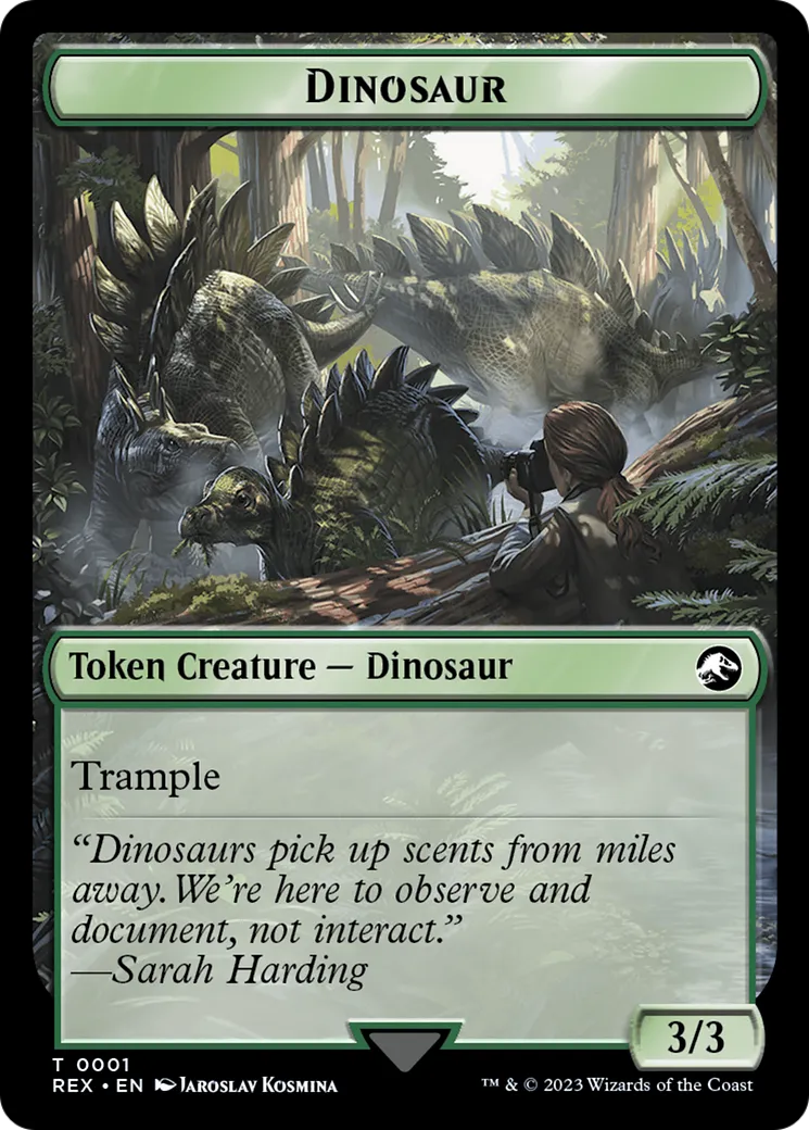 Dinosaur — Jurassic World Collection — Magic: The Gathering