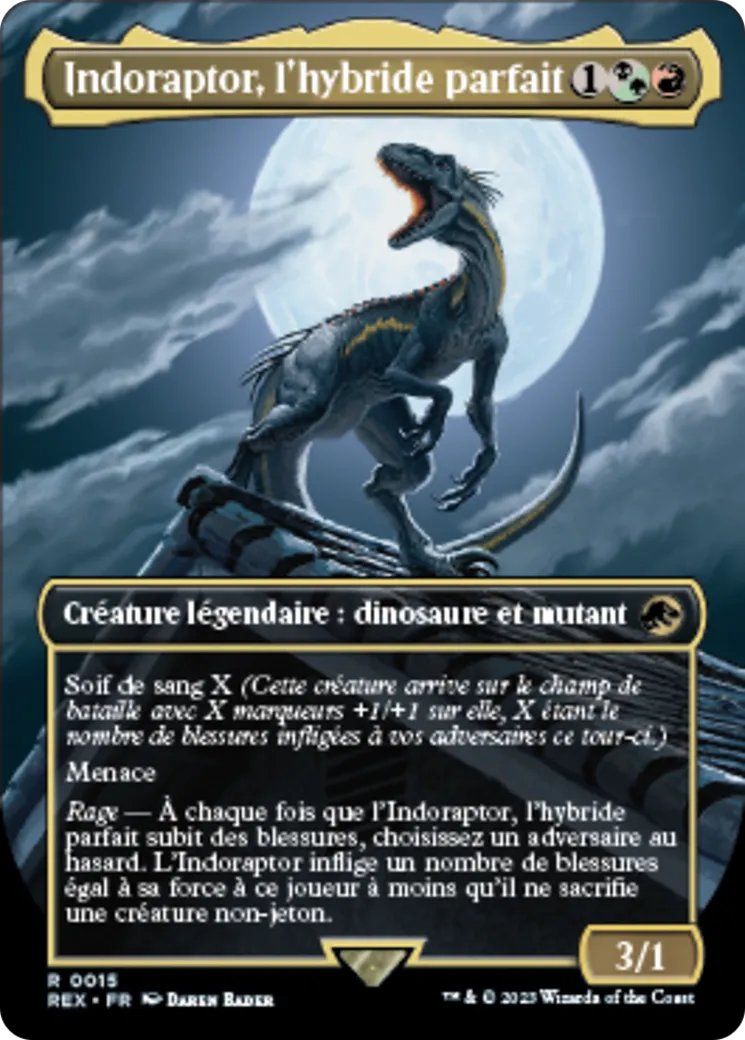 Indoraptor, l'hybride parfait — Jurassic World Collection — Magic: The Gathering