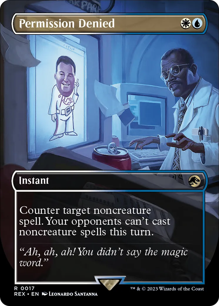 Permission Denied — Jurassic World Collection — Magic: The Gathering