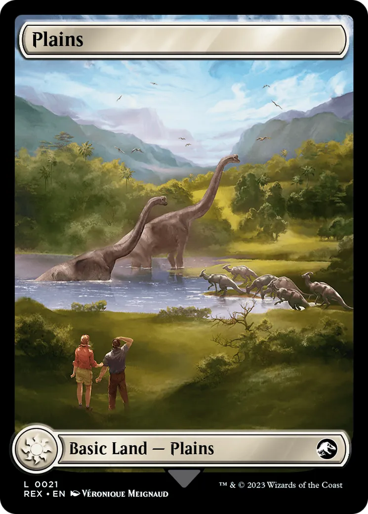 Plains — Jurassic World Collection — Magic: The Gathering