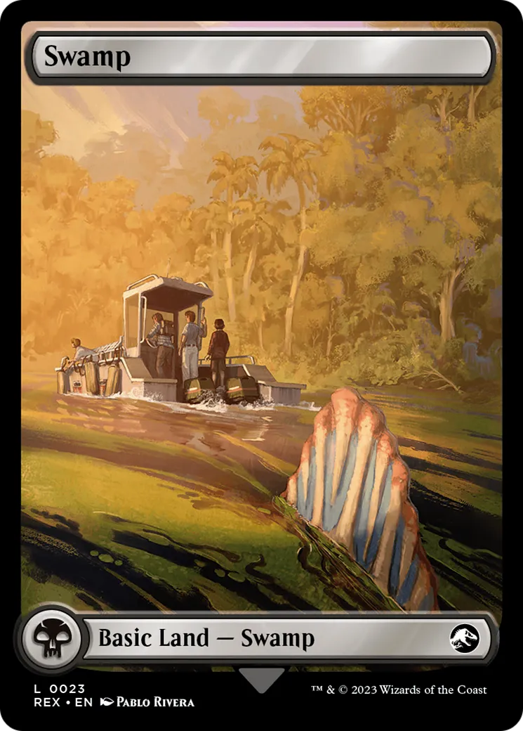 Swamp — Jurassic World Collection — Magic: The Gathering