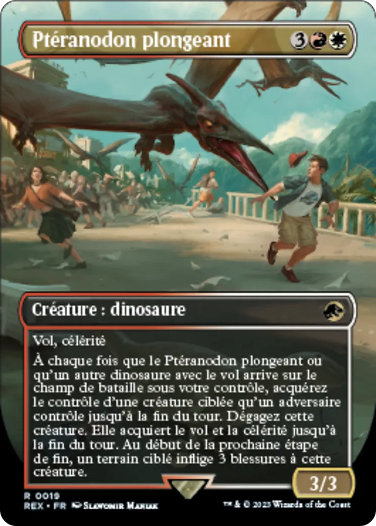 Ptéranodon plongeant — Jurassic World Collection — Magic: The Gathering