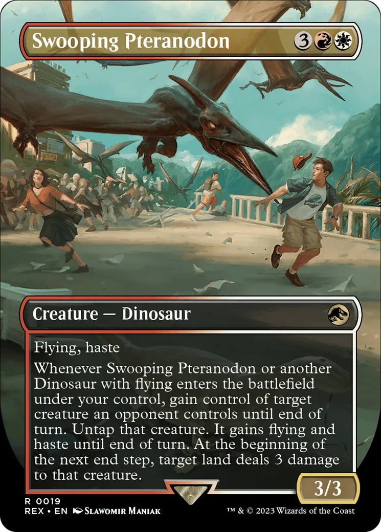 Swooping Pteranodon — Jurassic World Collection — Magic: The Gathering