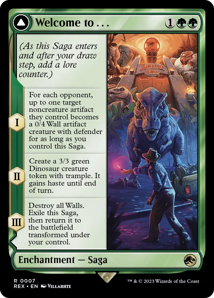 Welcome to . . . // Jurassic Park — Jurassic World Collection — Magic: The Gathering