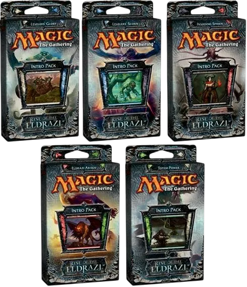 Display d'Intro Packs L'ascension des Eldrazi — Rise of the Eldrazi — Magic: The Gathering