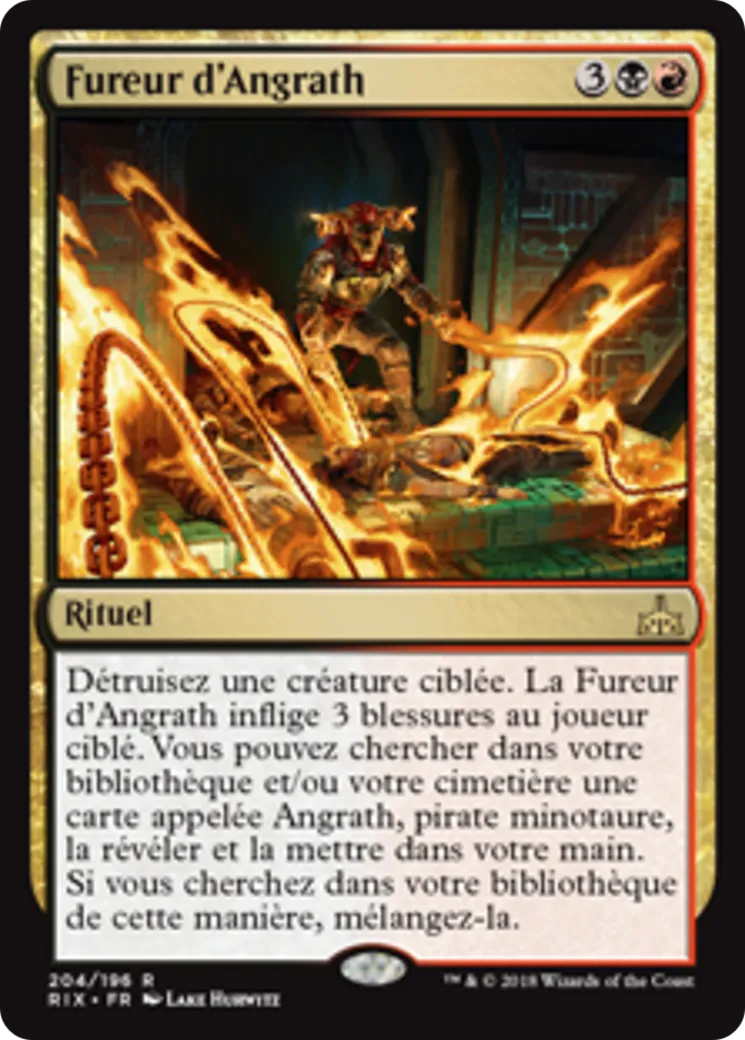 Fureur d'Angrath — Rivals of Ixalan — Magic: The Gathering