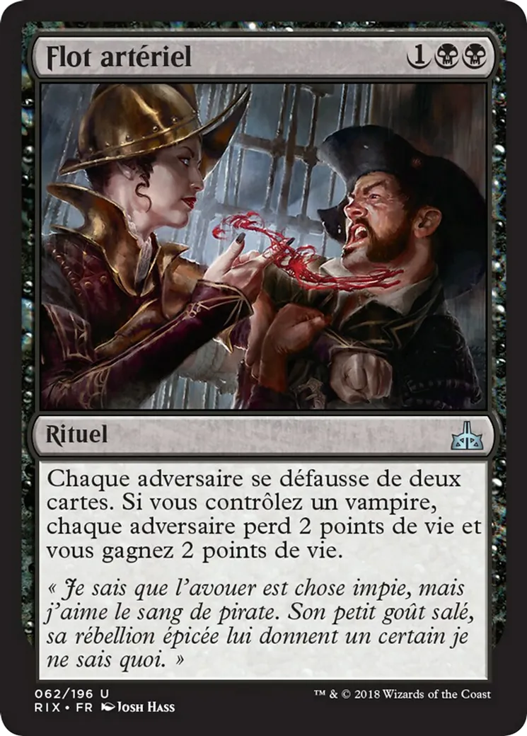 Flot artériel — Rivals of Ixalan — Magic: The Gathering