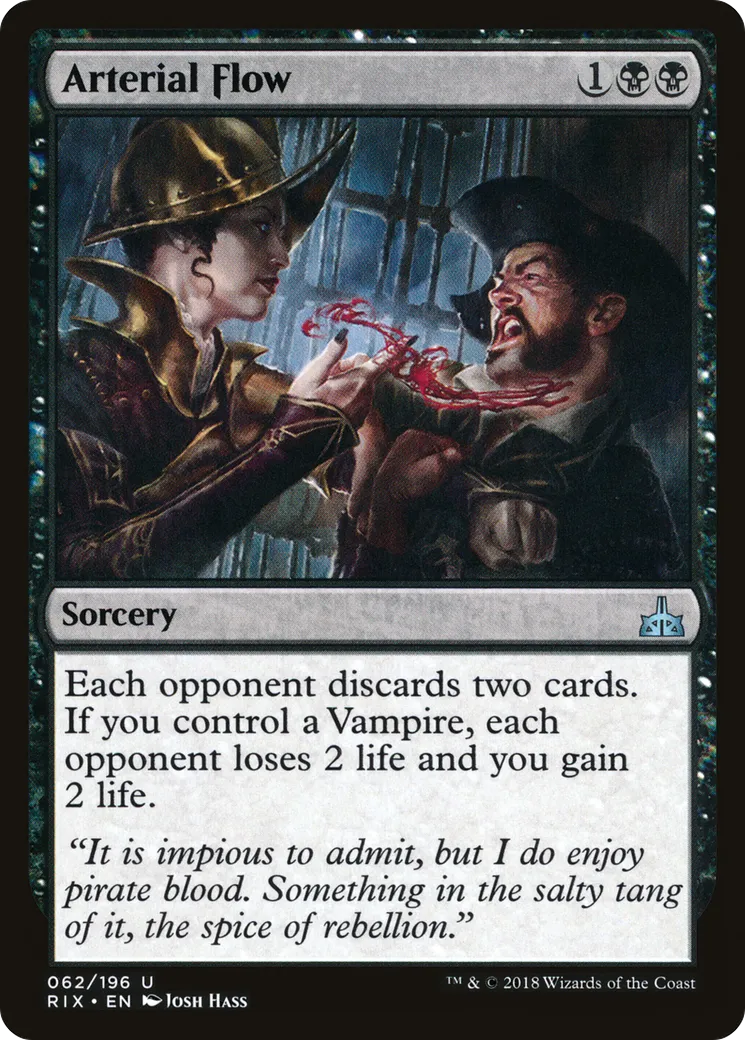 Arterial Flow — Rivals of Ixalan — Magic: The Gathering