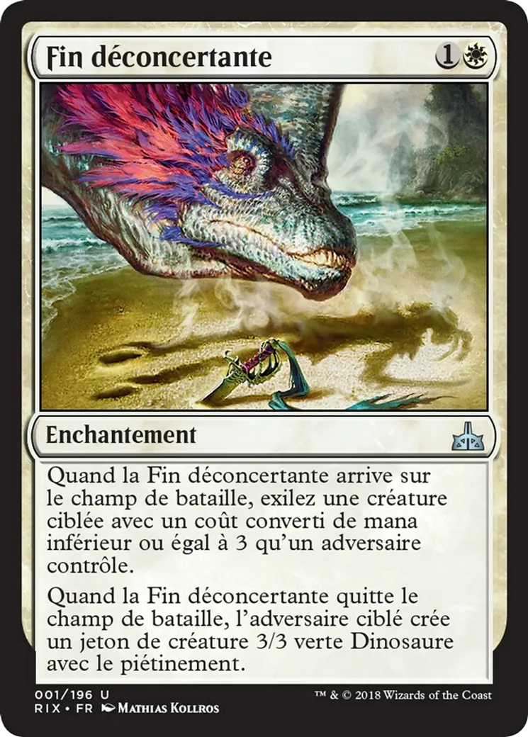 Fin déconcertante — Rivals of Ixalan — Magic: The Gathering