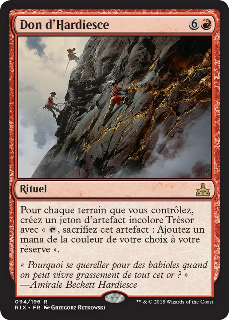 Don d'Hardiesce — Rivals of Ixalan — Magic: The Gathering